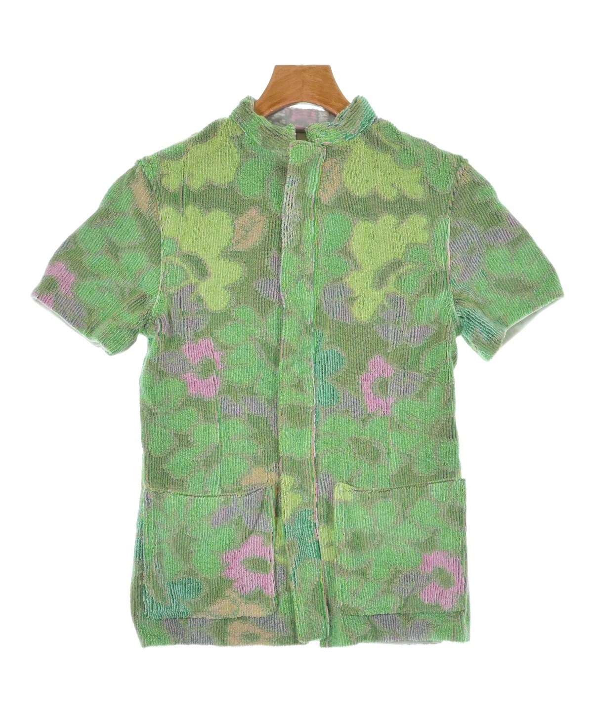 FUMIKA UCHIDA（フミカウチダ）カジュアルシャツ 緑 サイズ:36(S位