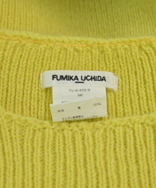 FUMIKA UCHIDA（フミカウチダ）ベスト 黄 サイズ:36(S位) レディース/2200631344117
