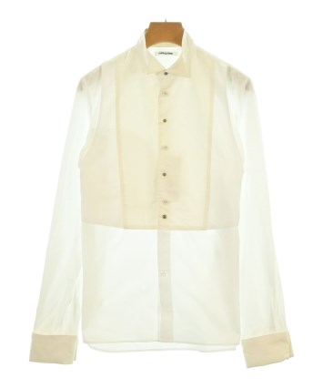 し*ん様 FUMIKA UCHIDA　ゴールドボタンシャツ FUMIKA UCHIDA（フミカウチダ）カジュアルシャツ 白 サイズ:36(S位