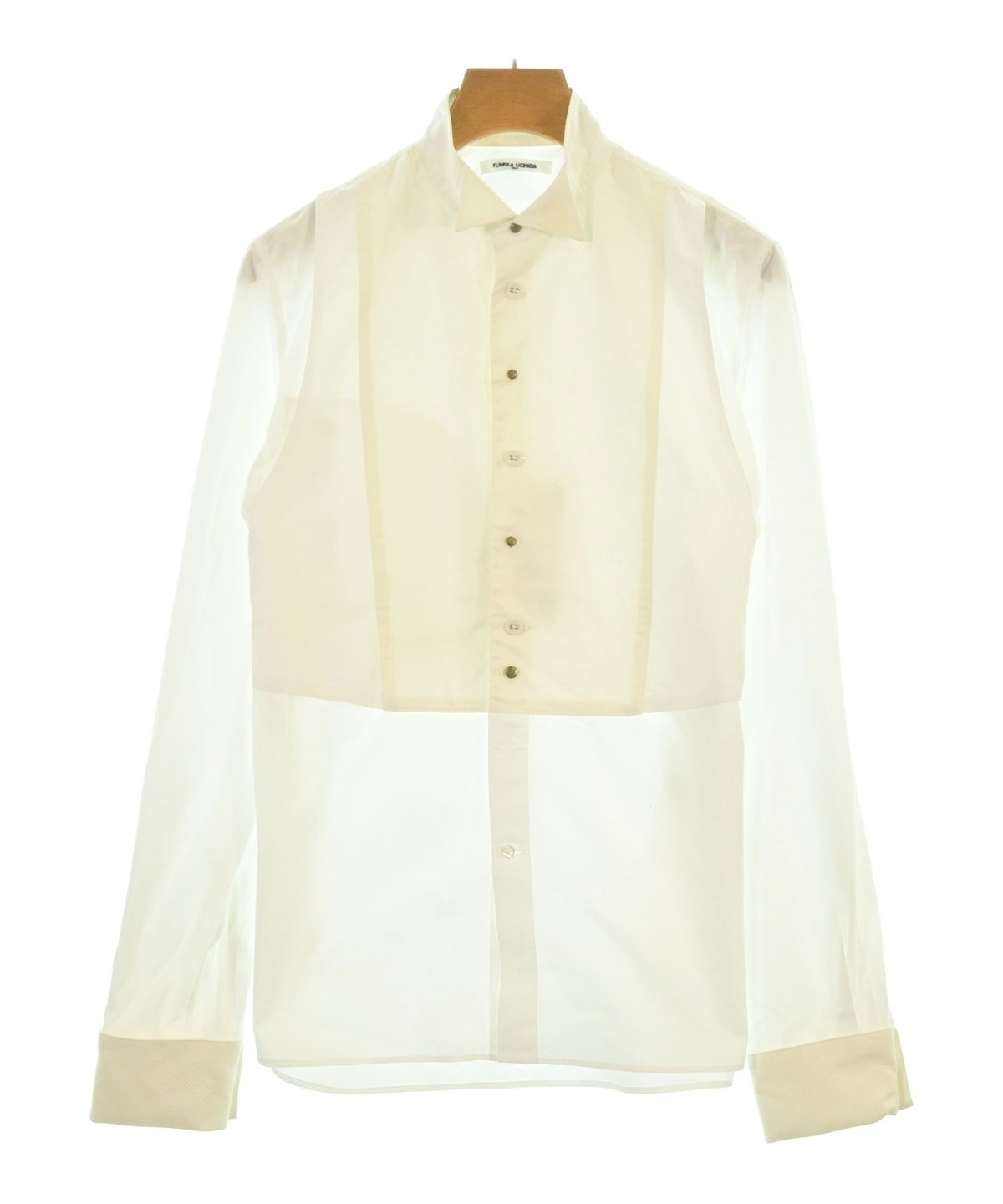 フミカウチダ　シャツ　FUMIKA _UCHIDA FUMIKA UCHIDA（フミカウチダ）カジュアルシャツ 白 サイズ:36(S位