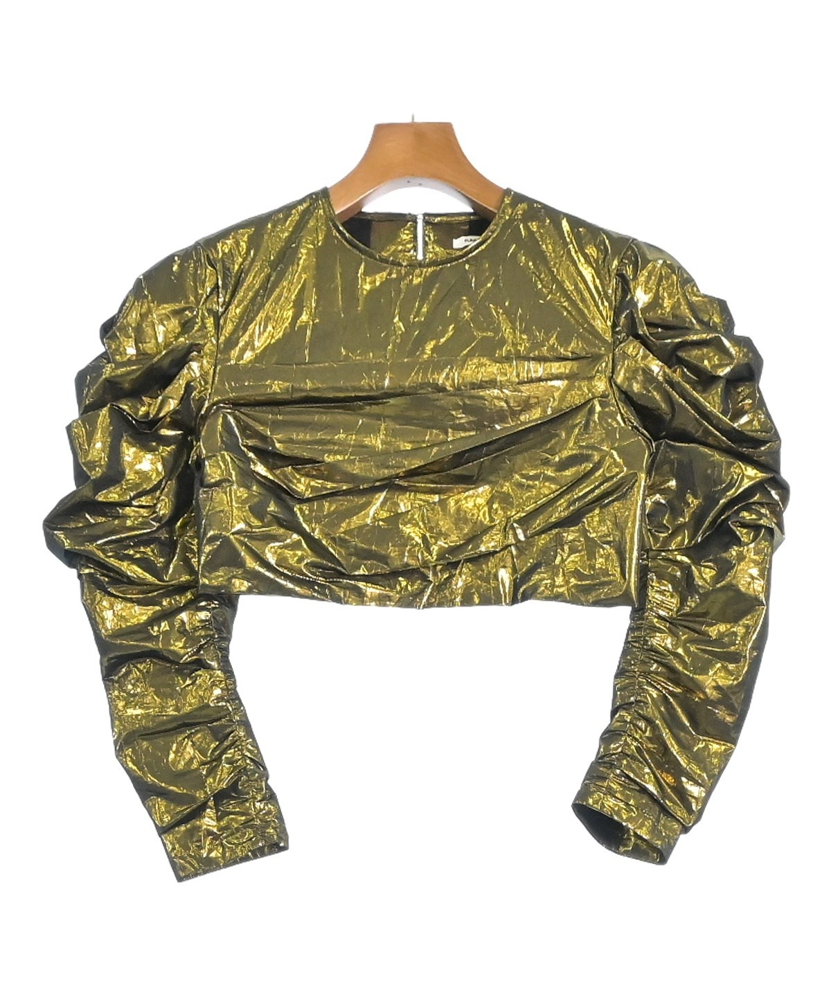 し*ん様 FUMIKA UCHIDA　ゴールドボタンシャツ FUMIKA UCHIDA（フミカウチダ）ブラウス ゴールド サイズ:34(XS位