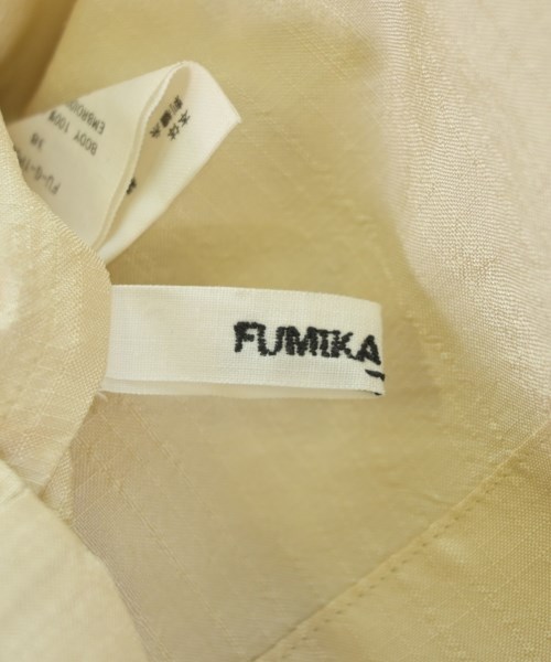 FUMIKA UCHIDA（フミカウチダ）ブラウス ベージュ サイズ:38(M位) レディース/2200602267209