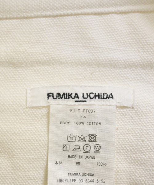 FUMIKA UCHIDA（フミカウチダ）その他 白 サイズ:34(XS位) レディース/2200603640131