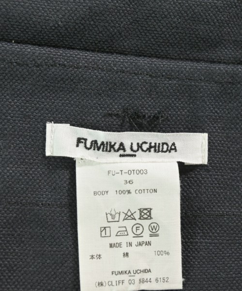 FUMIKA UCHIDA（フミカウチダ）カジュアルシャツ 黒 サイズ:36(S位) レディース/2200603229794