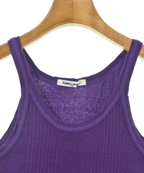 FUMIKA UCHIDA（フミカウチダ）タンクトップ 紫 サイズ:M レディース/2200674666108