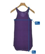 FUMIKA UCHIDA（フミカウチダ）タンクトップ 紫 サイズ:M レディース/2200674666108