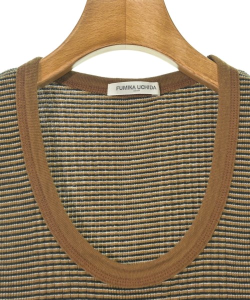 FUMIKA UCHIDA（フミカウチダ）タンクトップ 茶 サイズ:F レディース/2200674666122