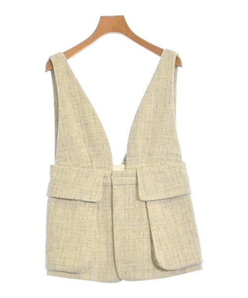 FUMIKA UCHIDA(フミカウチダ)ベスト ベージュ サイズ:36(S位)/2200649689118