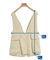 FUMIKA UCHIDA（フミカウチダ）ベスト ベージュ サイズ:36(S位) レディース/2200649689118