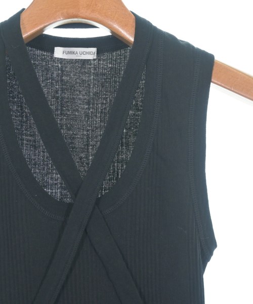 FUMIKA UCHIDA（フミカウチダ）タンクトップ 黒 サイズ:L レディース/2200655652151