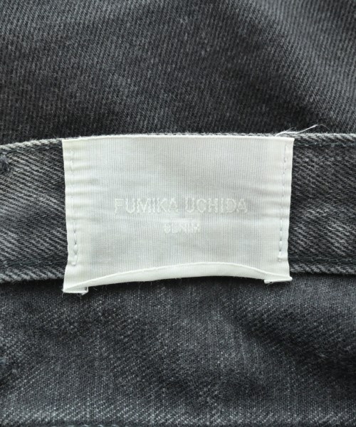 FUMIKA UCHIDA（フミカウチダ）デニムパンツ 黒 サイズ:24(S位) レディース/2200660142128