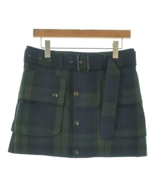 FUMIKA UCHIDA(フミカウチダ)ミニスカート 紺 サイズ:36(S位)/2200661234020