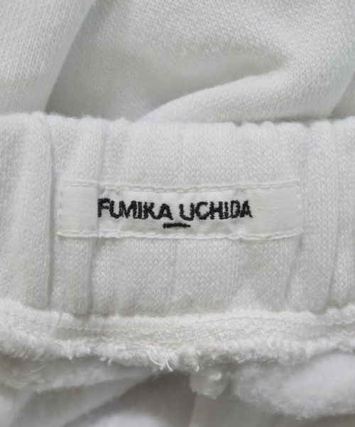 FUMIKA UCHIDA（フミカウチダ）スウェットパンツ 白 サイズ:L レディース/2200641874093