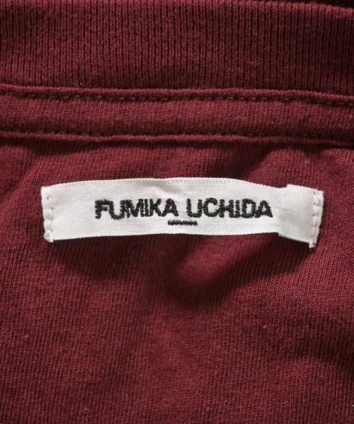 FUMIKA UCHIDA（フミカウチダ）Tシャツ・カットソー 赤 サイズ:38(M位) レディース/2200652859027