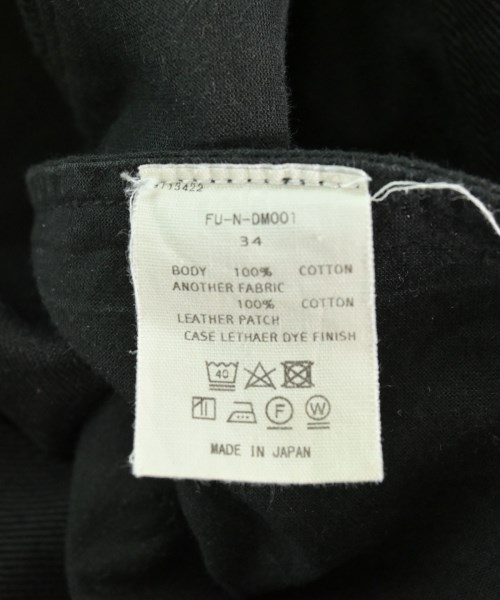 FUMIKA UCHIDA（フミカウチダ）デニムパンツ 黒 サイズ:34(XS位) レディース/2200663469079