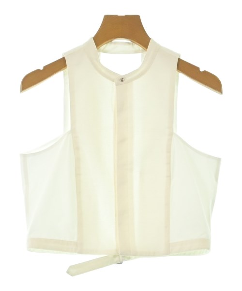 FUMIKA UCHIDA(フミカウチダ)ベスト 白 サイズ:36(S位)/2200666468406
