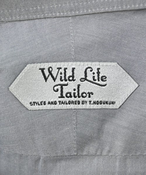Wild Life Tailor（ワイルドライフテイラー）カジュアルシャツ グレー サイズ:M メンズ/2200554745015