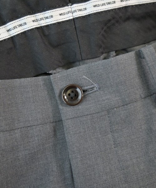 Wild Life Tailor（ワイルドライフテイラー）スラックス グレー サイズ:M メンズ/2200637940139