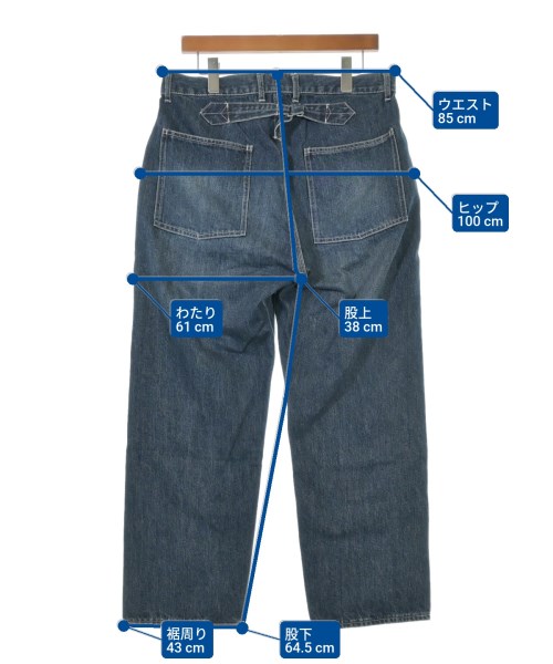 Wild Life Tailor（ワイルドライフテイラー）デニムパンツ 紺 サイズ:M メンズ/2200632150090