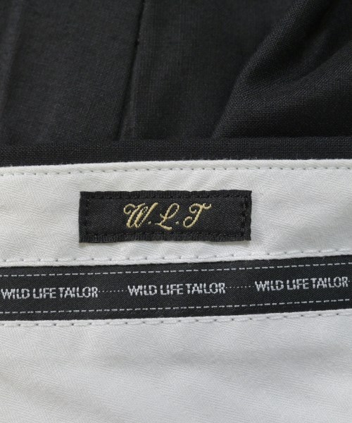 Wild Life Tailor（ワイルドライフテイラー）スラックス 黒 サイズ:M メンズ/2200617037101