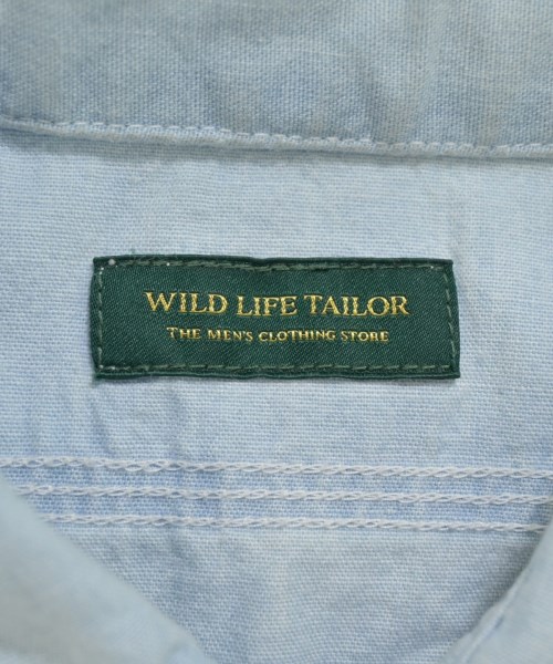 Wild Life Tailor（ワイルドライフテイラー）カジュアルシャツ 青 サイズ:L メンズ/2200674426016
