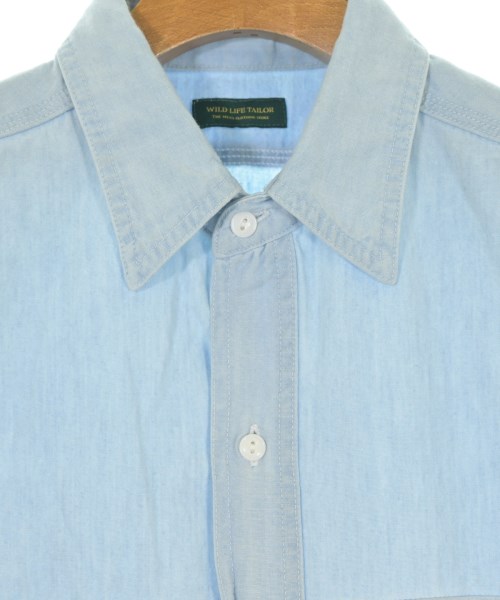 Wild Life Tailor（ワイルドライフテイラー）カジュアルシャツ 青 サイズ:L メンズ/2200674426016