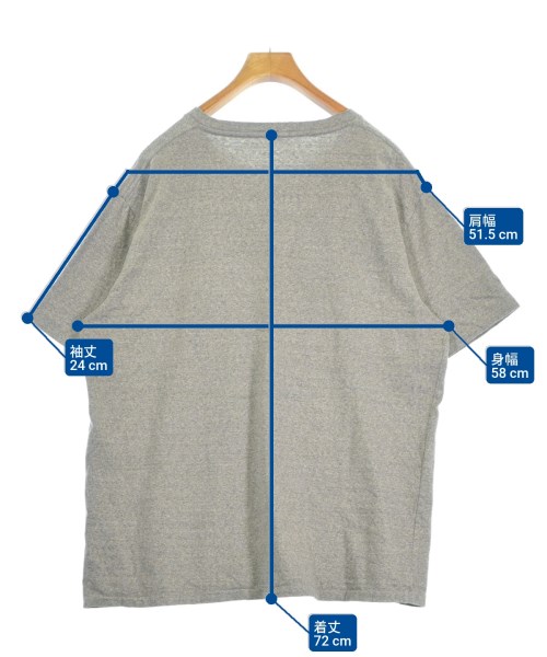 Wild Life Tailor（ワイルドライフテイラー）Tシャツ・カットソー グレー サイズ:XL メンズ/2200674426023