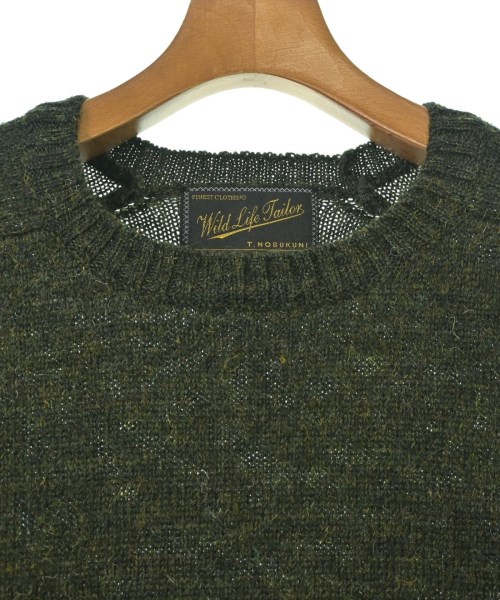 Wild Life Tailor（ワイルドライフテイラー）ニット・セーター カーキ サイズ:M メンズ/2200676701067