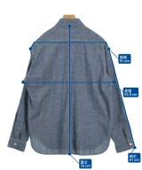 Wild Life Tailor（ワイルドライフテイラー）カジュアルシャツ 青 サイズ:L メンズ/2200683423044