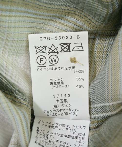 Wild Life Tailor（ワイルドライフテイラー）カジュアルシャツ 白 サイズ:L メンズ/2200711277038