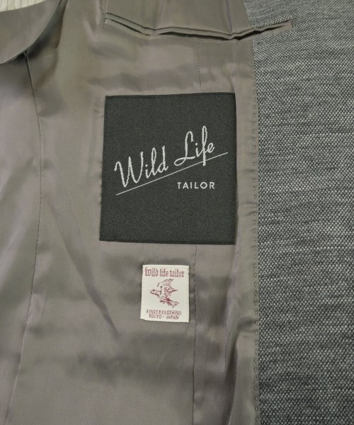 Wild Life Tailor（ワイルドライフテイラー）テーラードジャケット グレー サイズ:L メンズ/2200718310059