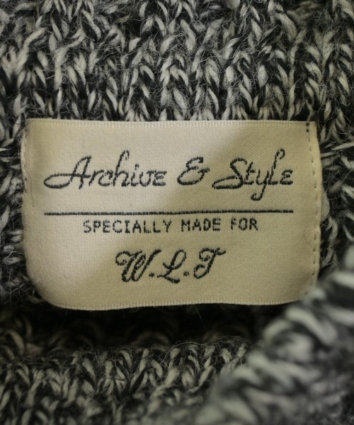 Wild Life Tailor（ワイルドライフテイラー）ニット・セーター 黒 サイズ:M メンズ/2200644694025