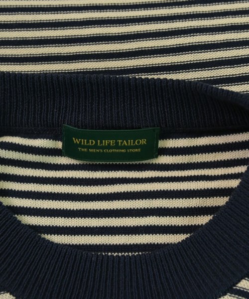 Wild Life Tailor（ワイルドライフテイラー）ニット・セーター 紺 サイズ:M メンズ/2200648286264