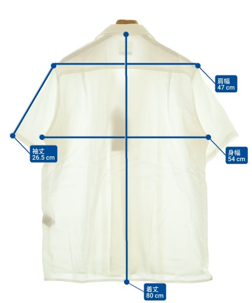 Wild Life Tailor（ワイルドライフテイラー）カジュアルシャツ 白 サイズ:M メンズ/2200648927075