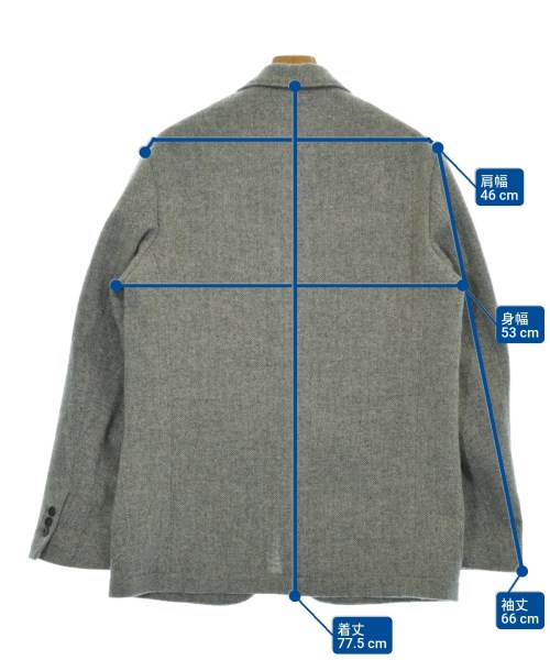 Wild Life Tailor（ワイルドライフテイラー）カジュアルジャケット グレー サイズ:M メンズ/2200668741019