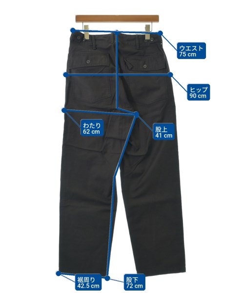 Wild Life Tailor（ワイルドライフテイラー）チノパン 黒 サイズ:S メンズ/2200735647206