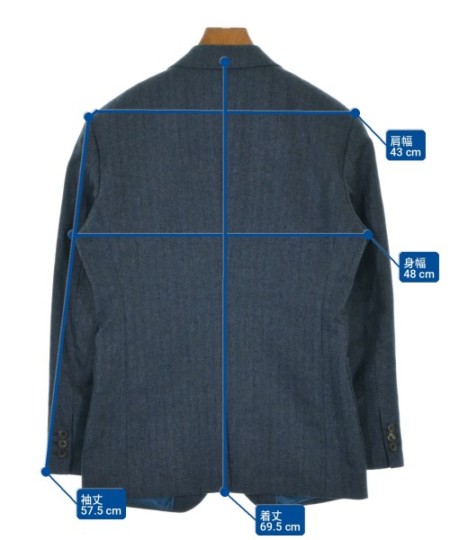 Wild Life Tailor（ワイルドライフテイラー）テーラードジャケット 紺 サイズ:-(XS位) メンズ/2200732554132