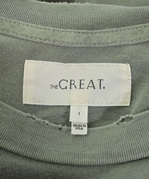 THE GREAT（ザグレート）Tシャツ・カットソー カーキ サイズ:1(S位) レディース/2200607135183