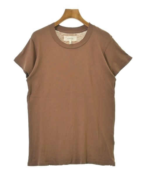 THE GREAT(ザグレート)Tシャツ・カットソー 茶 サイズ:1(S位)/2200691784076