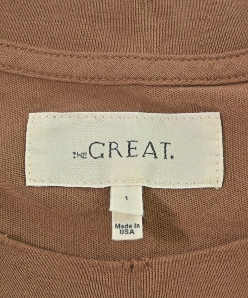 THE GREAT（ザグレート）Tシャツ・カットソー 茶 サイズ:1(S位) レディース/2200691784076
