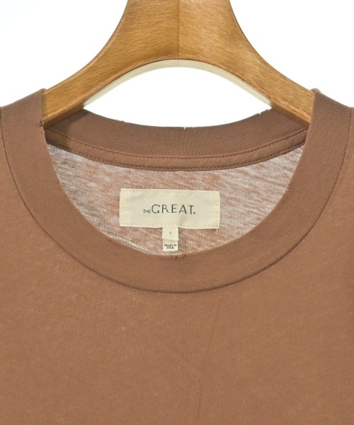 THE GREAT（ザグレート）Tシャツ・カットソー 茶 サイズ:1(S位) レディース/2200691784076