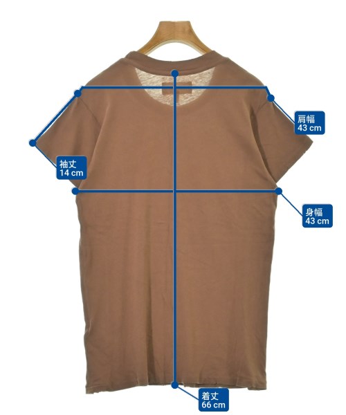 THE GREAT（ザグレート）Tシャツ・カットソー 茶 サイズ:1(S位) レディース/2200691784076