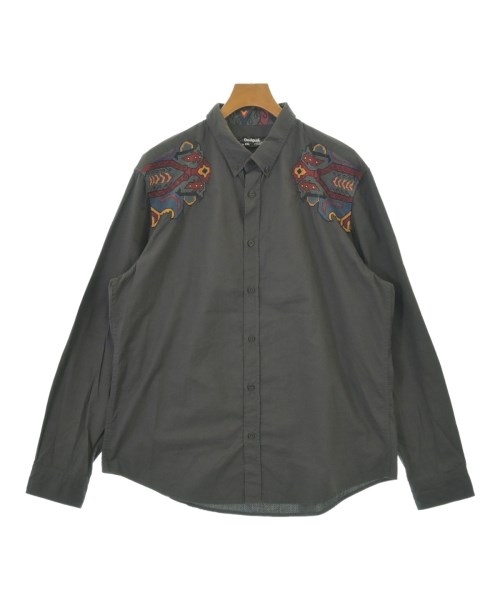 Desigual(デシグアル)カジュアルシャツ グレー サイズ:XXL/2200642969019