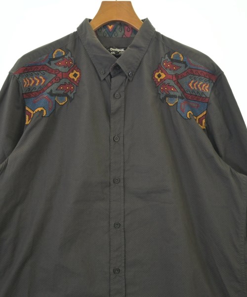 Desigual（デシグアル）カジュアルシャツ グレー サイズ:XXL メンズ/2200642969019