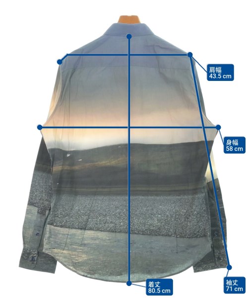 Desigual（デシグアル）カジュアルシャツ 紺 サイズ:L メンズ/2200558099169