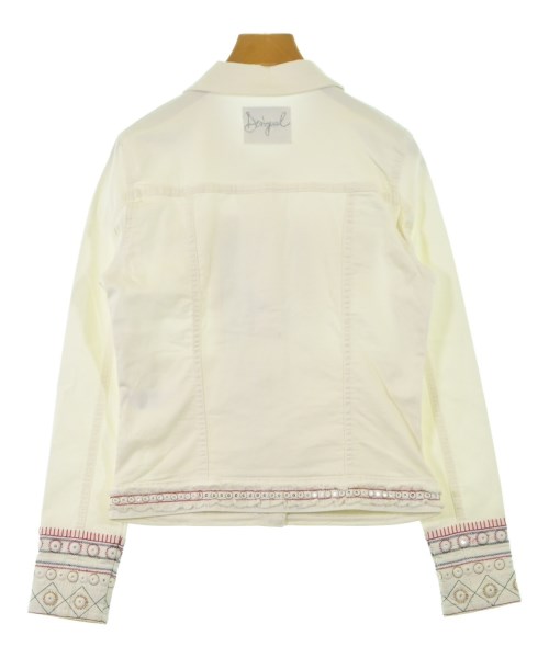 Desigual（デシグアル）デニムジャケット 白 サイズ:34(XS位) レディース/2200610160028
