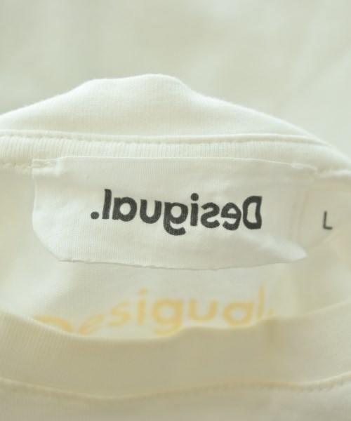 Desigual（デシグアル）Tシャツ・カットソー 白 サイズ:L レディース/2200695829049