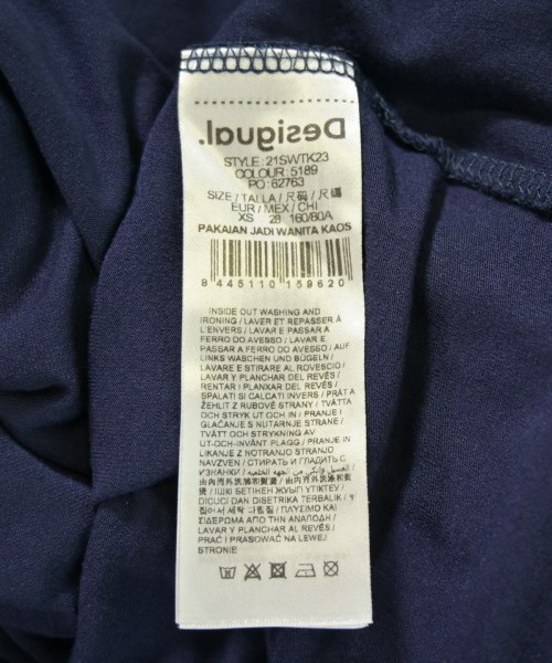 Desigual（デシグアル）Tシャツ・カットソー 紺 サイズ:XS レディース/2200708606056