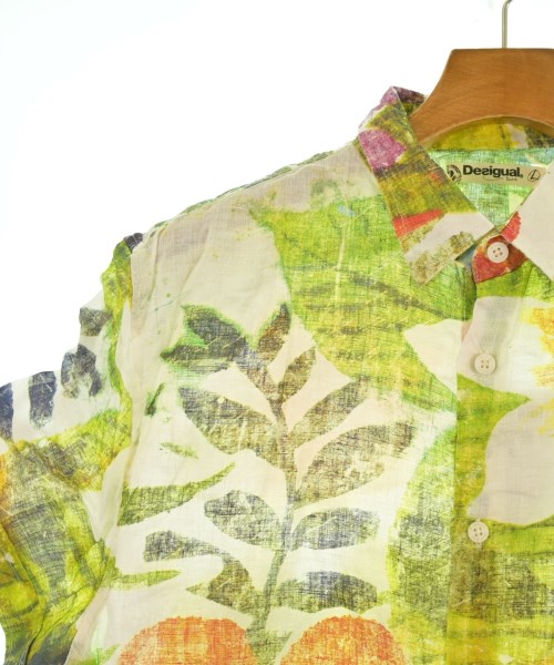 Desigual（デシグアル）カジュアルシャツ 緑 サイズ:L メンズ/2200648927051