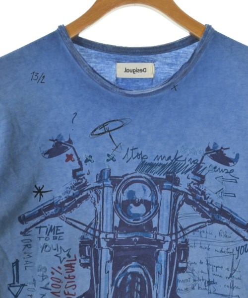Desigual（デシグアル）Tシャツ・カットソー 青 サイズ:S メンズ/2200642858122
